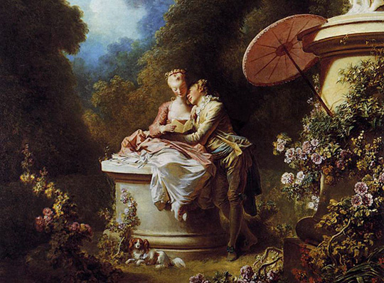 El amor-amistad, 1771, Jean Honoré Fragonard