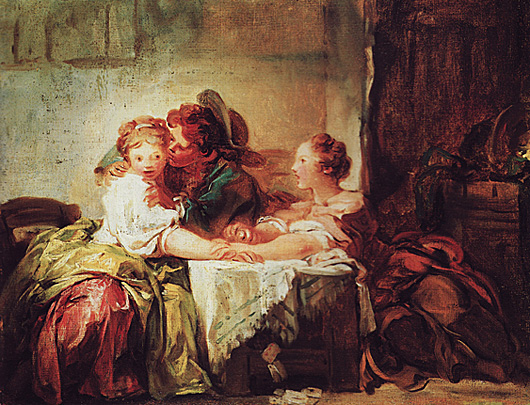 El beso robado, 1756-1761, Fragonard