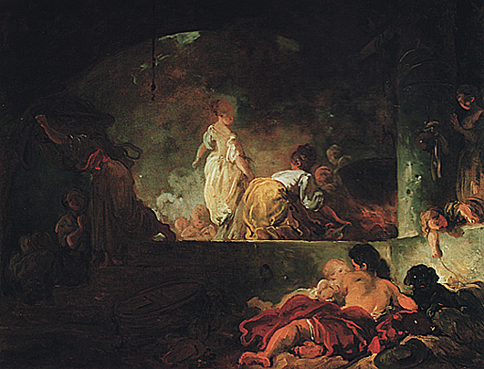 Las lavanderas, 1756-1761, Jean Honoré Fragonard
