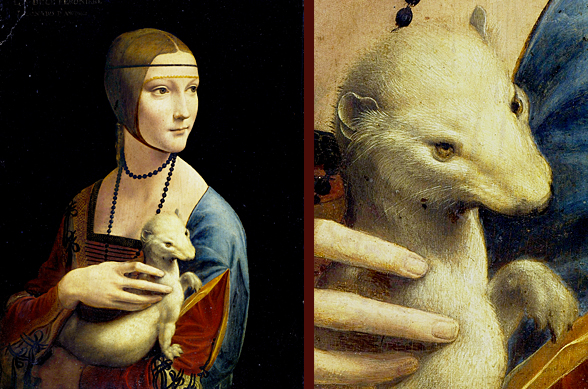 Retrato de Cecilia Gallerani, Leonardo da Vinci