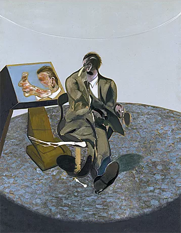 Retrato de George Dyer en un espejo, 1968, Francis Bacon