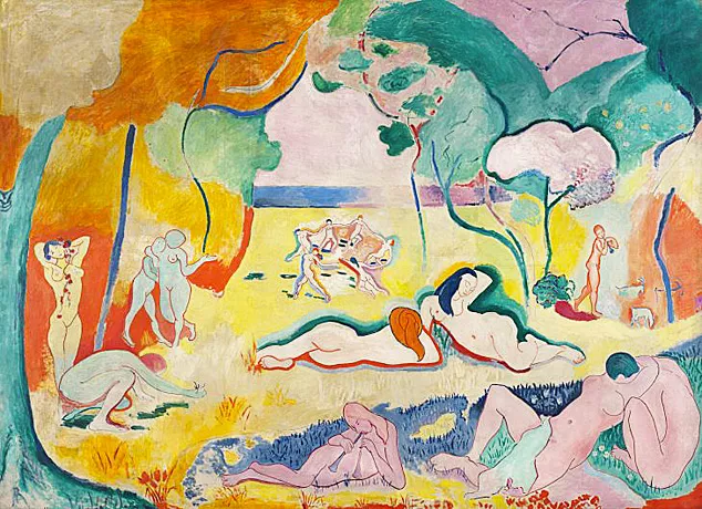 Henri Matisse, La alegría de vivir, 1905-1906