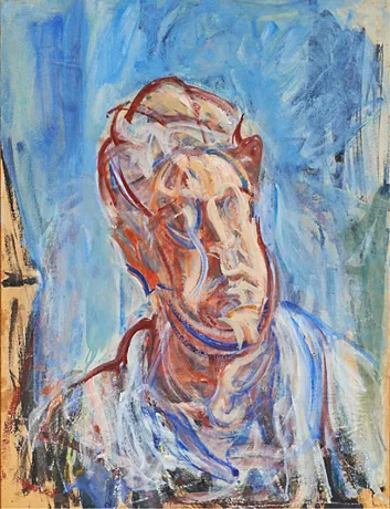 Self-Portrait, 1957, Leland Bell
