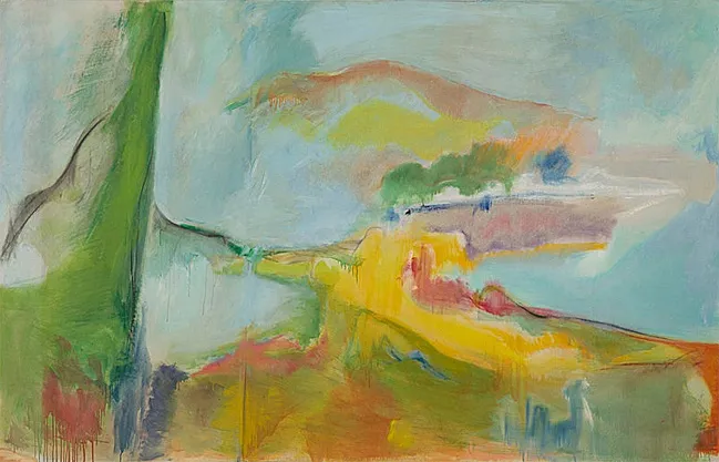 Sin título (Cerca de la cala), 1958, Jane Freilicher