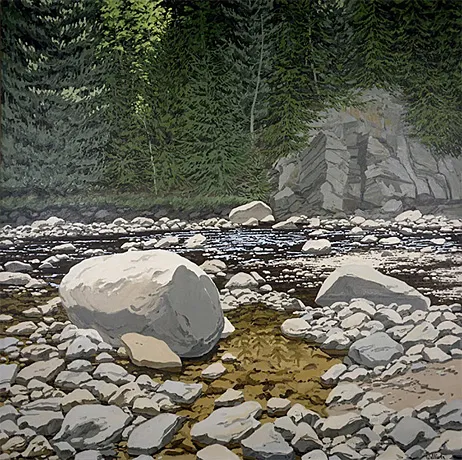 Lower Duck Trap, 1978, Neil Welliver