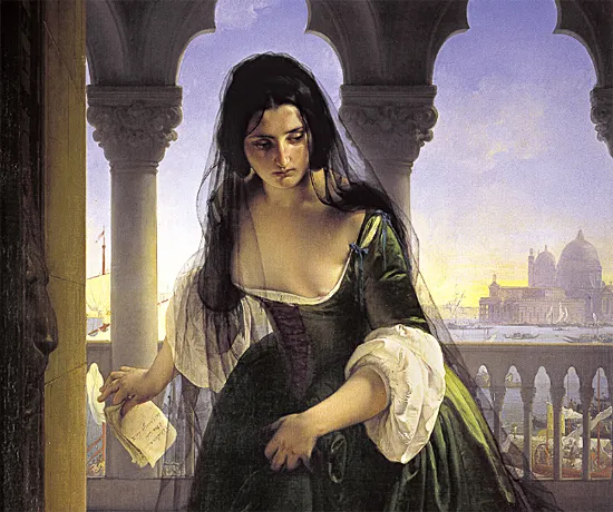 La accusa segreta, 1847-1848, Francesco Hayez