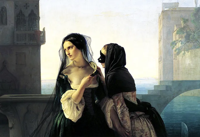 Le Conseil à la vengeance, 1851, Francesco Hayez