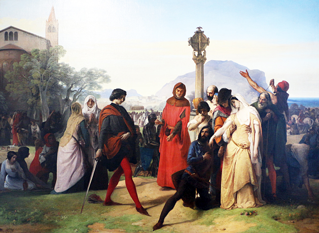 Les Vêpres siciliennes, 1844-1846, Francesco Hayez