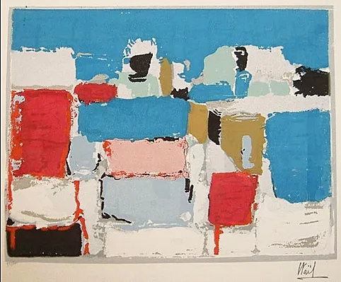 Mediterráneo, 1953, Nicolas de Staël