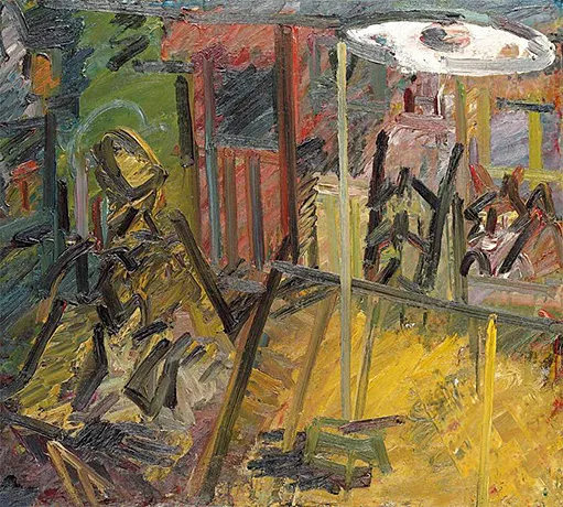 Interior Vincent Terrace II, 1982-84, Frank Auerbach