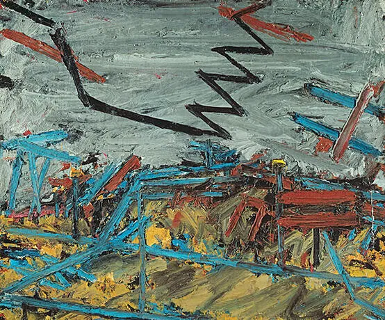 Primrose Hill, 1971, Frank Auerbach