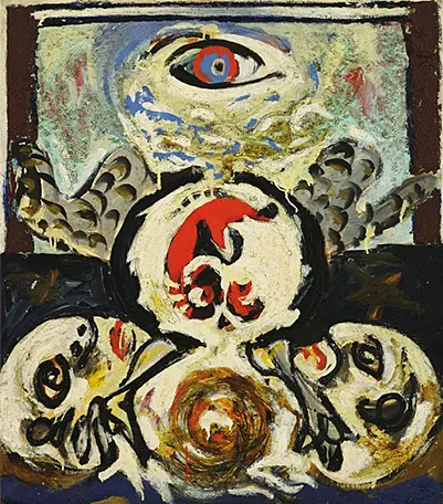 Bird, v. 1938-1941, Jackson Pollock