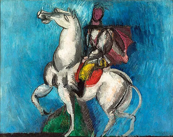 Le cavalier blanc, 1914, Raoul Dufy