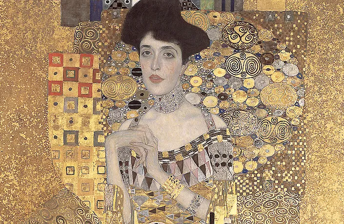 Adèle Bloch Bauer I, 1907, Gustav Klimt