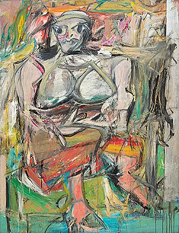 Woman I, 1950-52, Willem de Kooning