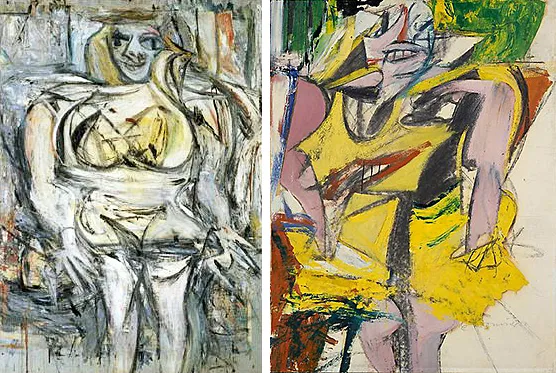 Woman III, 1951-53, Woman, 1953, Willem de Kooning